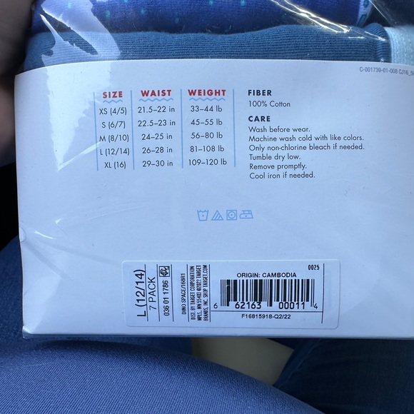 Boys Large Cat & Jack Boxer Briefs - Picture 6 of 8